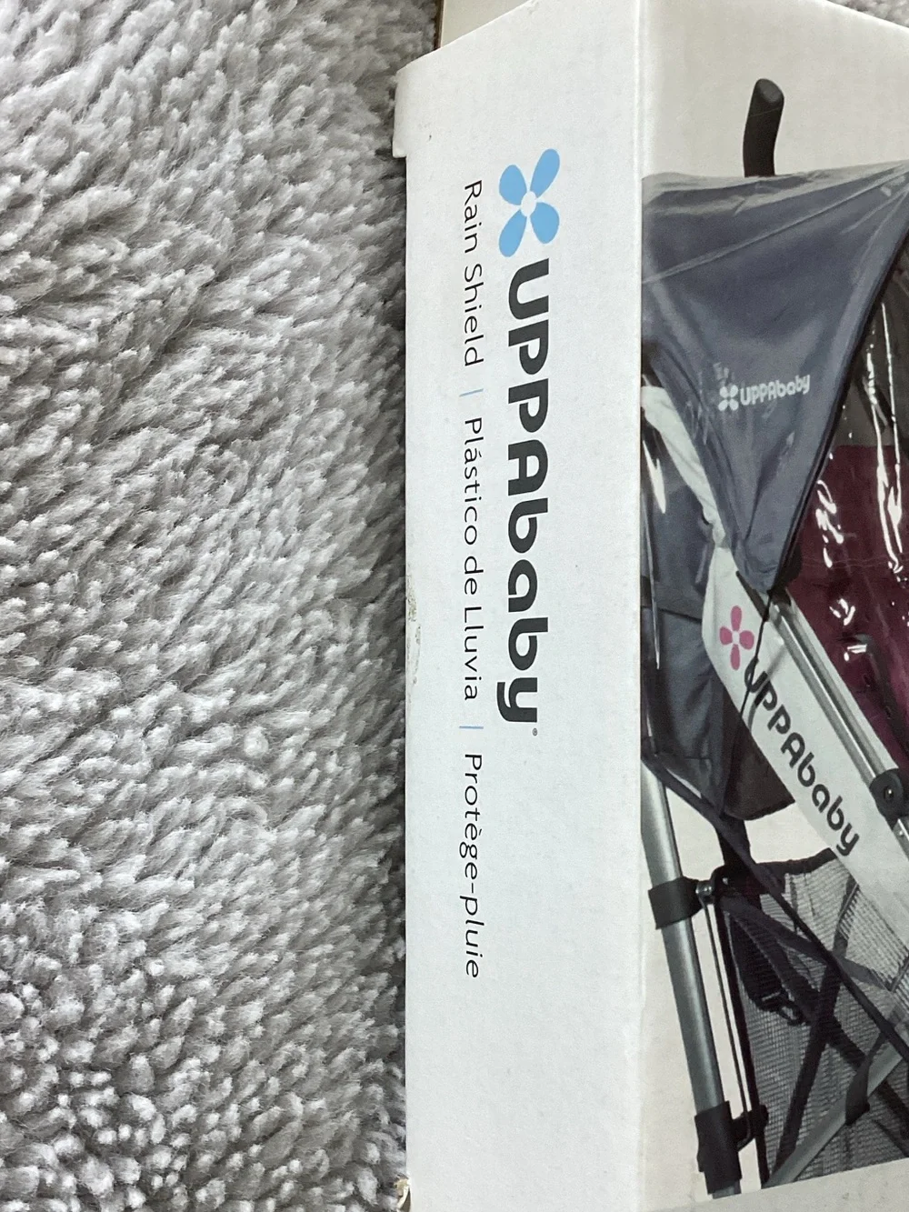 UPPAbaby Rain Shield for G-Luxe / G-Lite - Clear with Gray Trim